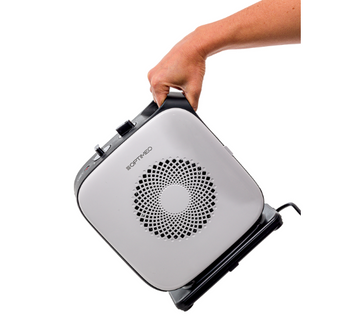 Chauffage mobile soufflant en céramique, Noir & Blanc,   OCE-B01-1500