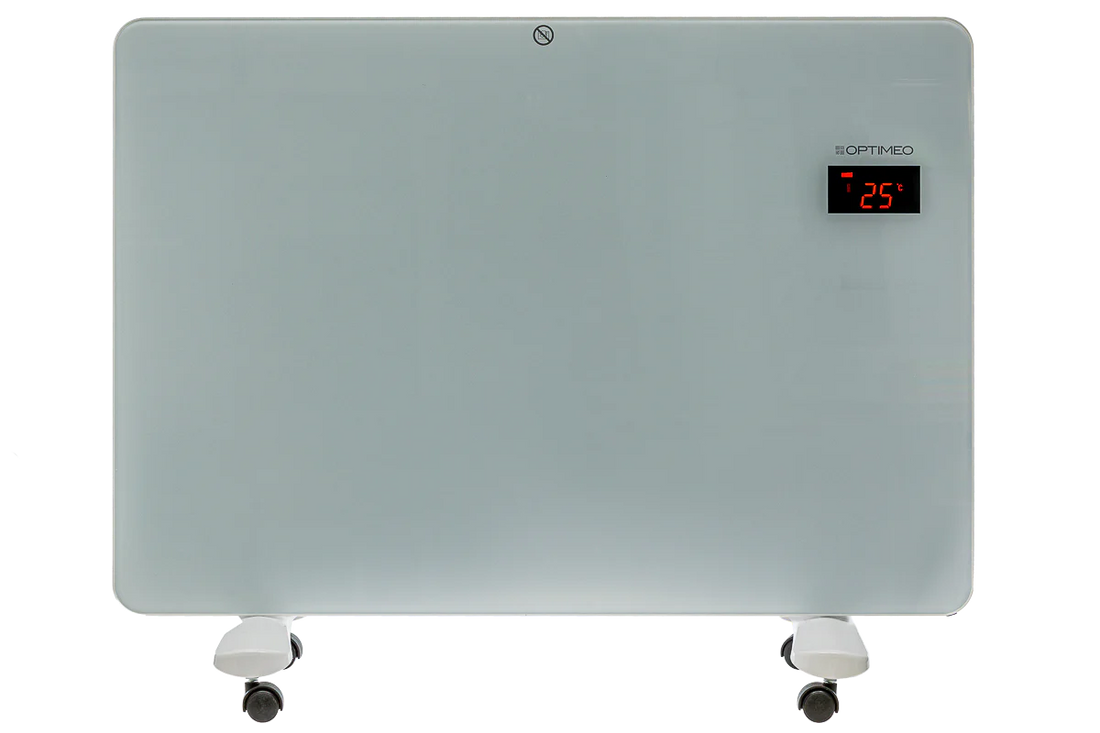 Convecteur verre,Blanc, 1500W OCE-E01-1500