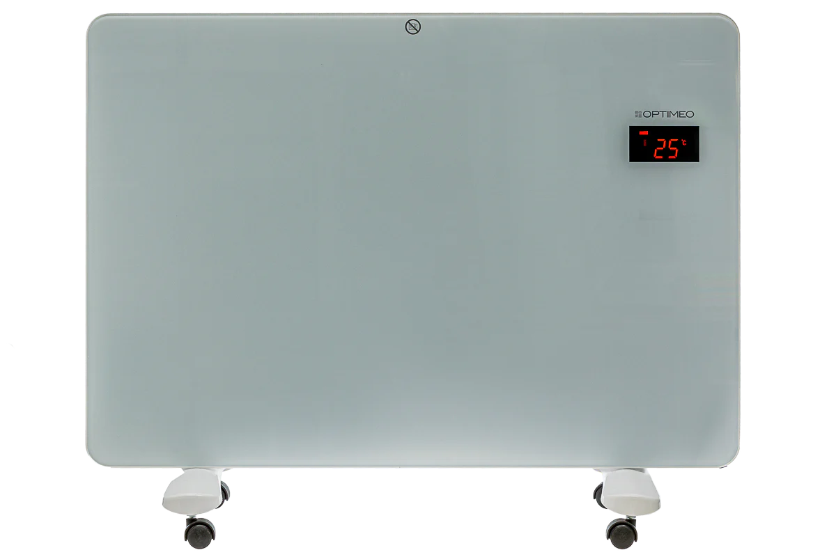 Convecteur verre,Blanc, 1500W OCE-E01-1500