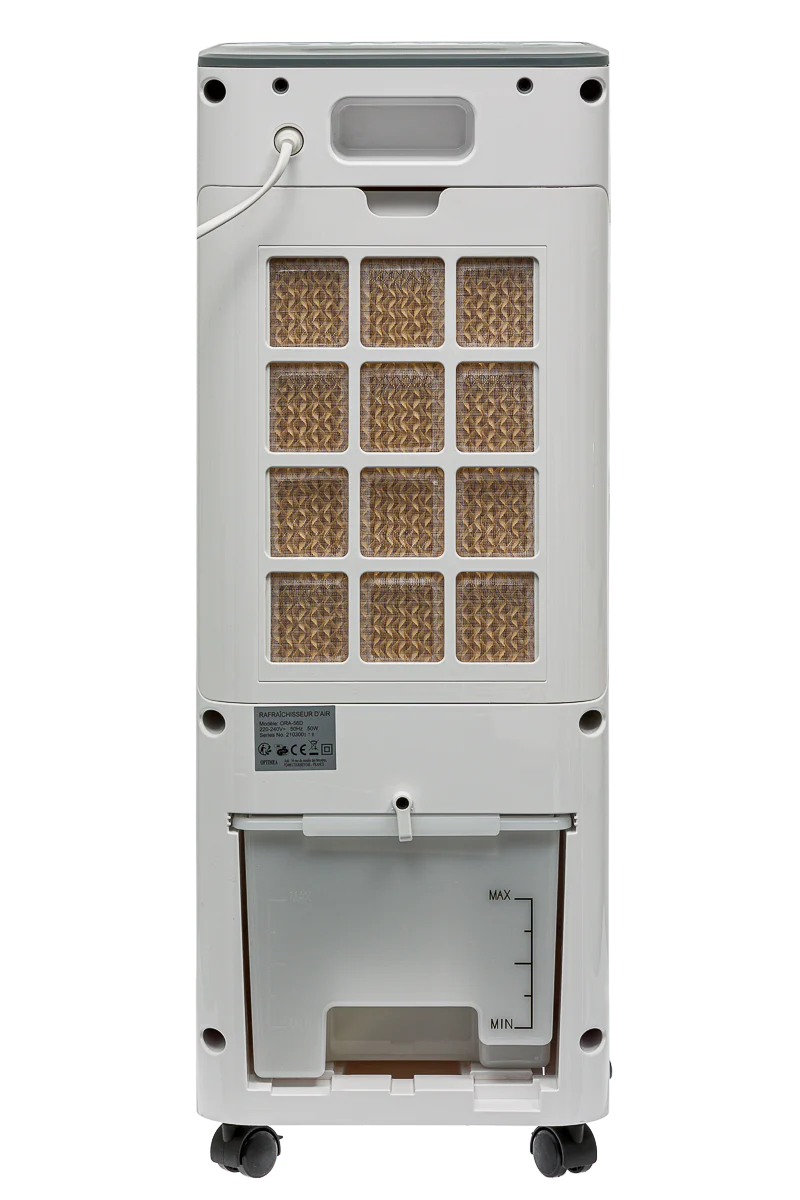Rafraîchisseur d’air écran digital, capacité 5,6L ORA-56D