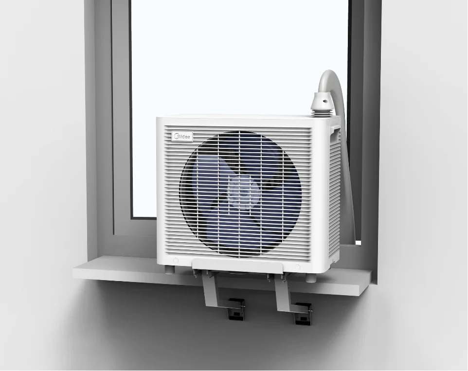 [DÉSTOCKAGE] Climatiseur Split Mobile MIDEA – Silencieux, Réversible, Sans Installation