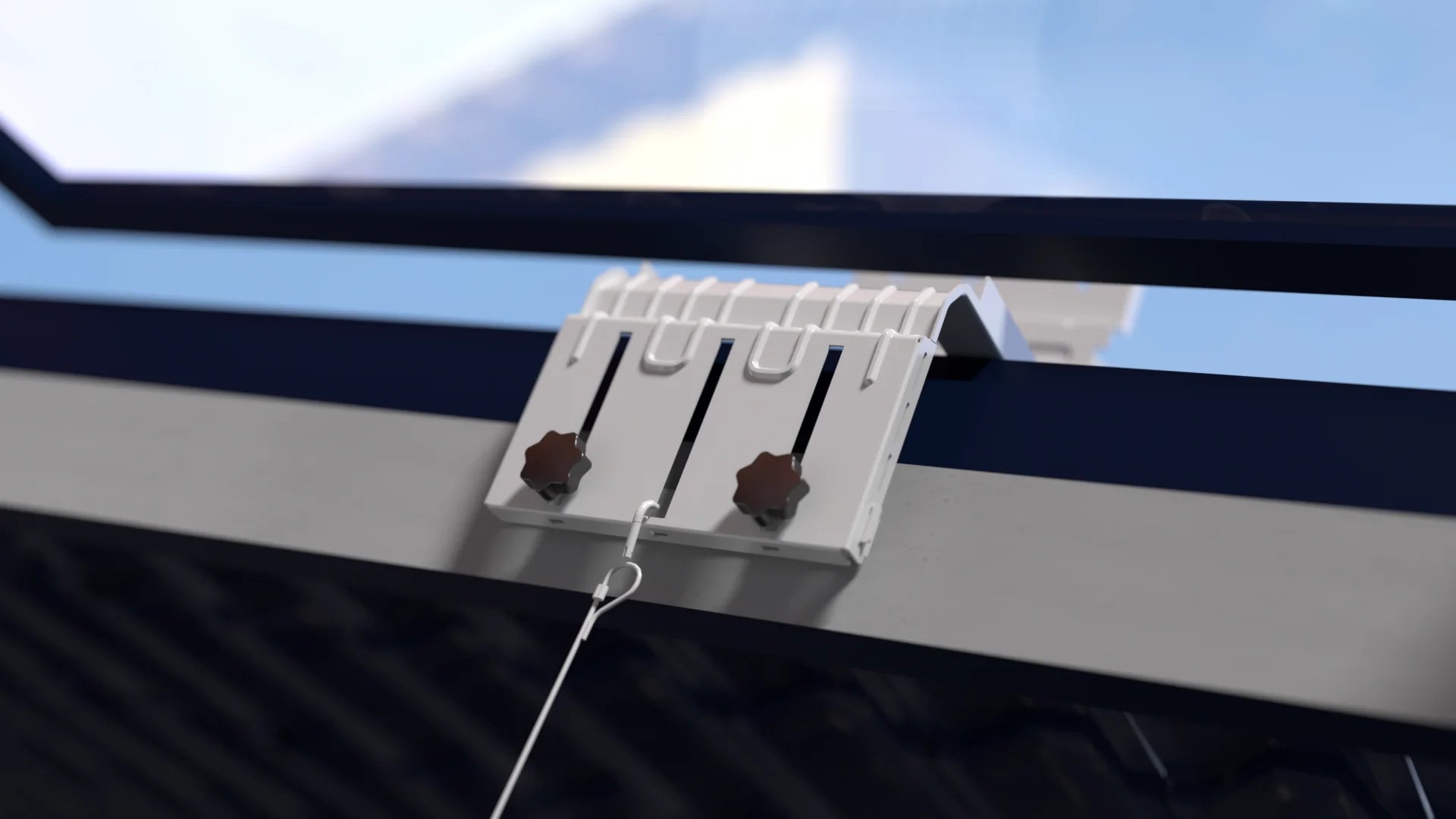 Support optionnel MIDEA PortaSplit Climatiseur Split Mobile pour balcon à la française/velux